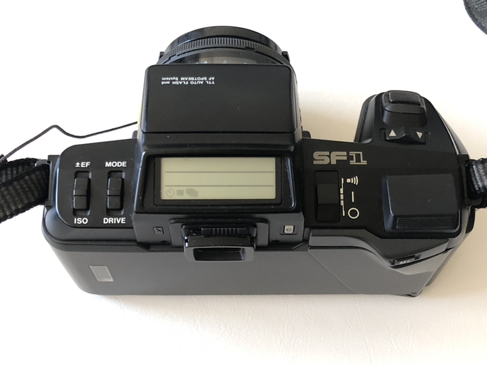Pentax SF1 film camera with lens - Photo 4 view in Downtown Manhattan