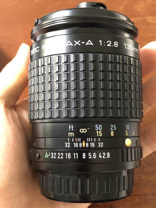 Pentax A 135mm f2.8 lens - Photo 4 view in Downtown Manhattan
