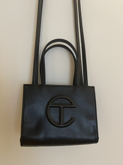 Black Telfar mini bag