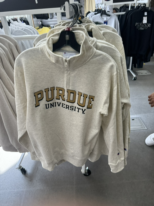 Purdue 1/4 zip
