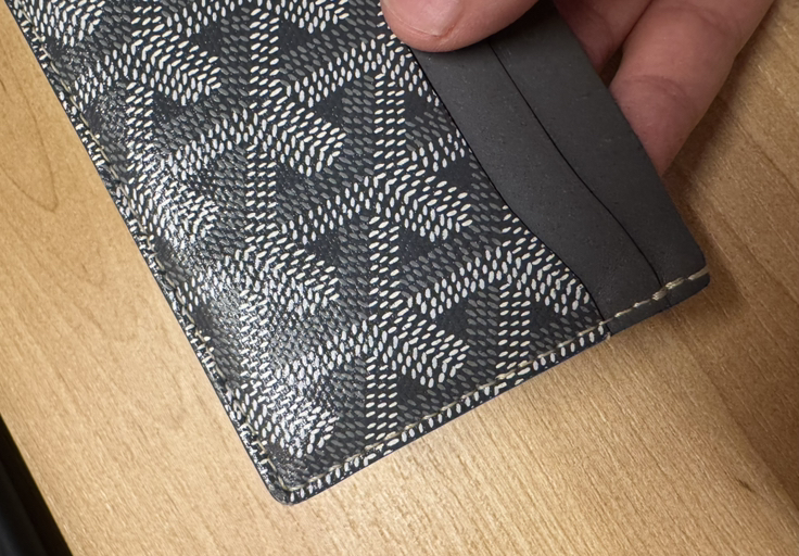Goyard Card Wallet - Photo 5 view in Downtown Manhattan