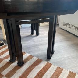 Perfect for hosting thanksgiving dinner  Expandable solid wood dining table-can be dismantled easily - Photo 4 view in Midtown Manhattan
