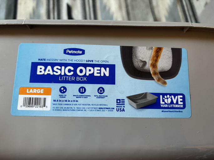 large NEW cat litter box - Photo 3 view in Manhattan, NY