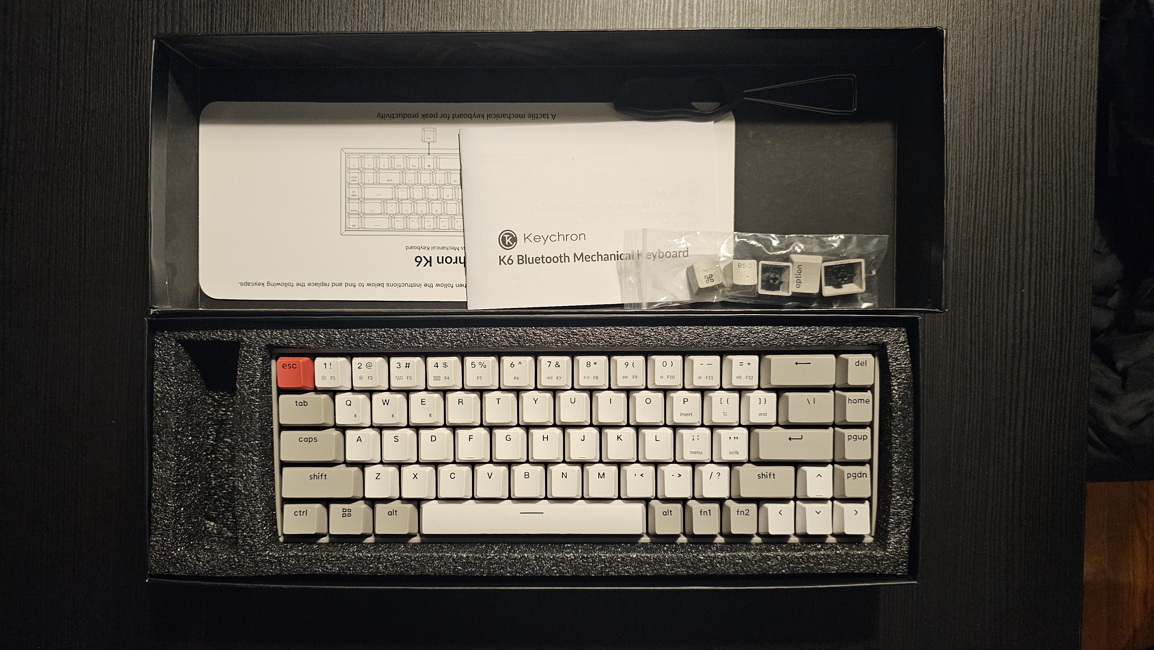 Keychron K6 68% Wireless Mechanical Keyboard