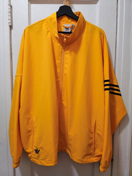 Adidas Yellow Windbreaker Jacket