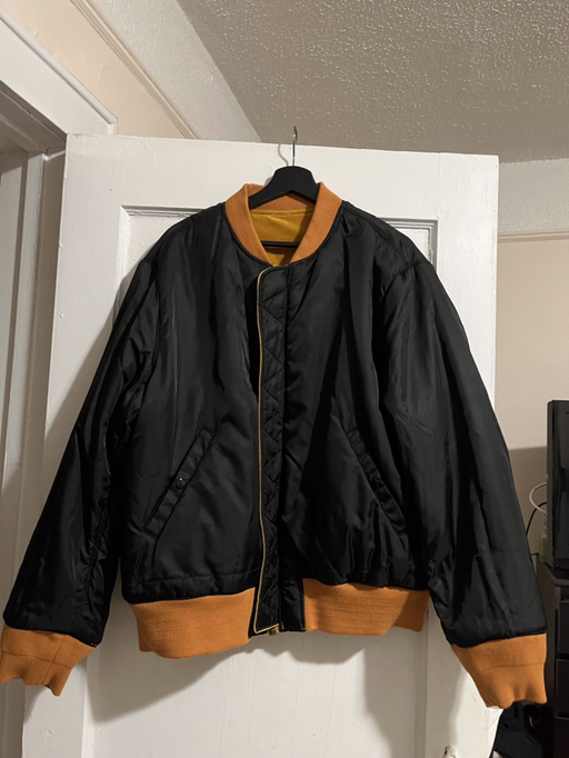 Limited Supreme x Clayton Patterson Skulls Embroidered Velvet MA-1 (Reversible) - Photo 5 view in Queens, NY