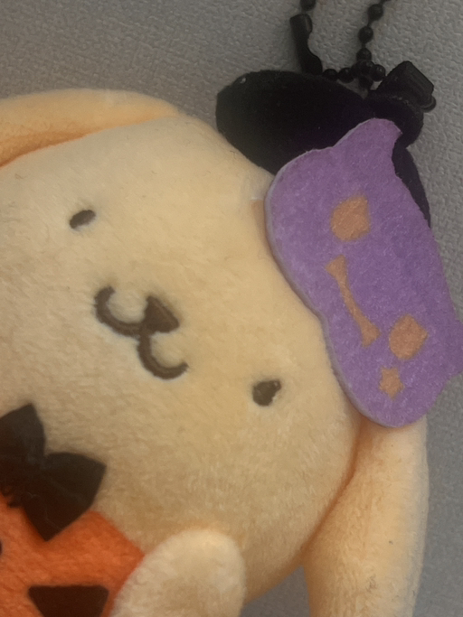 pompompurin halloween edition keychain