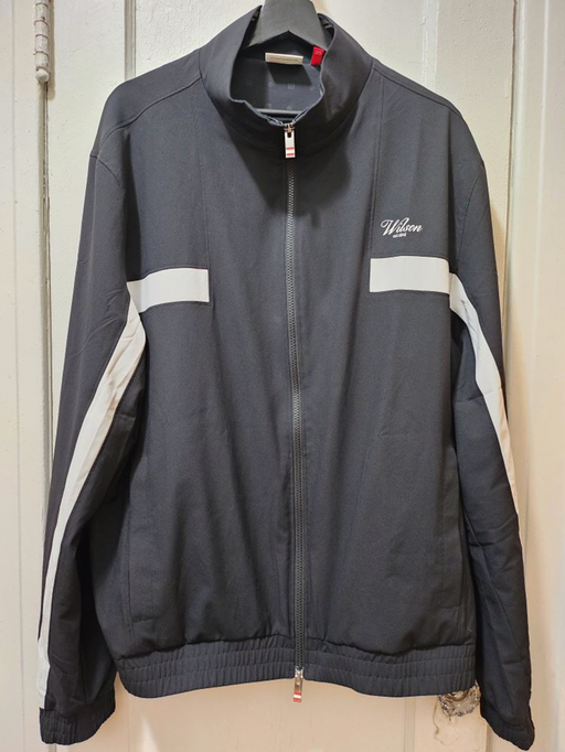 Wilson Black Windbreaker Jacket Men's 2XL