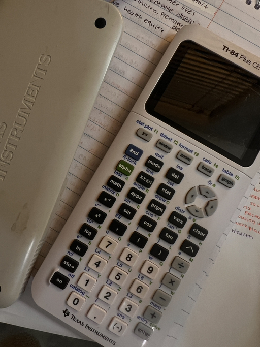 Texas Instruments TI-84 Plus CE Color Graphing Calculator, Bright White