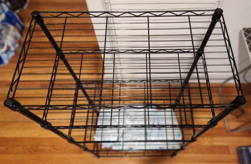 black metal storage rack - Photo 3 view in Queens, NY