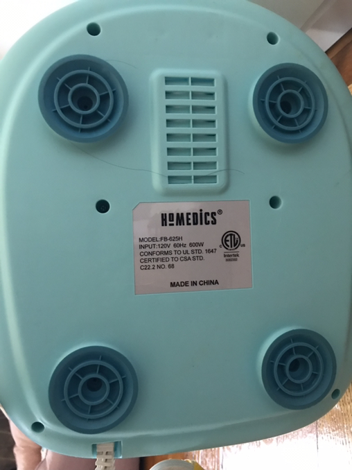HoMedics Shower Bliss Footspa  - Photo 2 view in Manhattan, NY