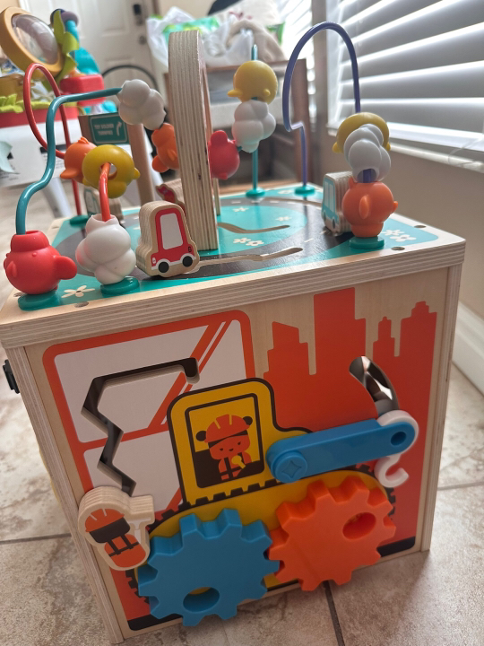 Wooden Large Activity Play Cube - Photo 5 view in Manhattan, NY