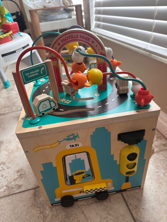 Wooden Large Activity Play Cube - Photo 3 view in Manhattan, NY