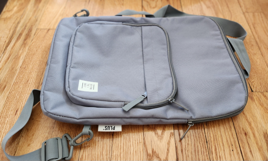 functional gray backpack