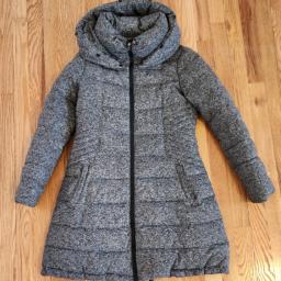 Women’s Long Puffer Coat – Warm 