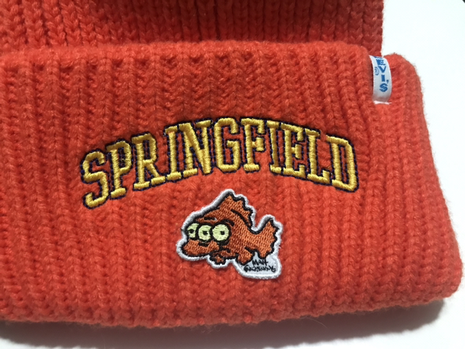 Levis x The Simpsons Orange Beanie - Photo 3 view in Manhattan, NY