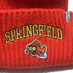 Levis x The Simpsons Orange Beanie - Photo 3 view in Manhattan, NY