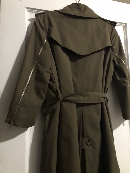 Khaki Trench Coat - Photo 3 view in Mahattan, NY
