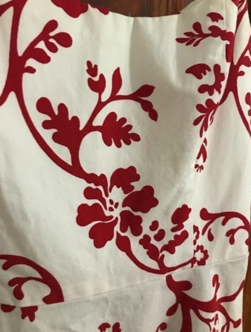 Jessica Howard Vintage Red Floral Dress - Photo 2 view in Queens, NY