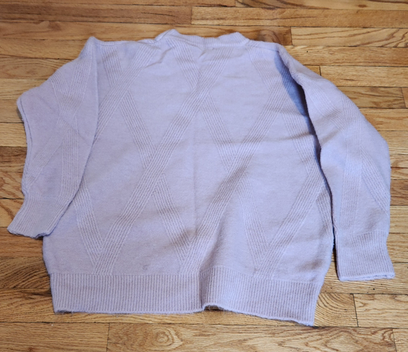 light-colored knit sweater - Photo 2 view in Queens, NY
