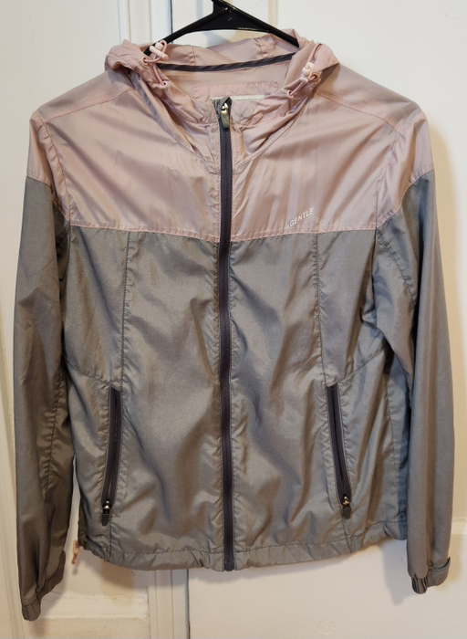 two-tone windbreaker