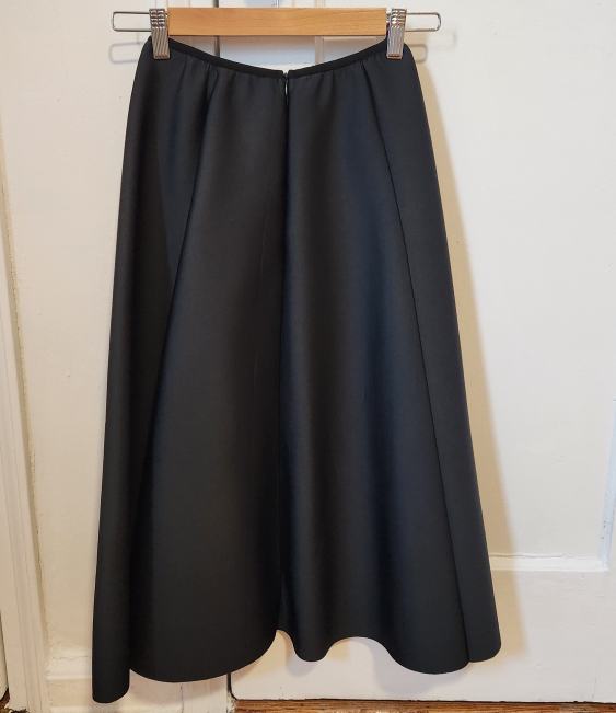 black A-line skirt - Photo 2 view in Queens, NY