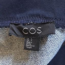 COS Women's Suspender Skirt Summer Sleeveless Blue Denim Dress  - Photo 3 view in Manhattan, NY