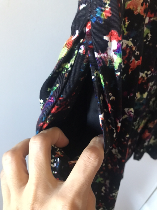 Gap Skirt A-line Back Zipper Black Bold Print Pockets - Photo 2 view in Manhattan, NY
