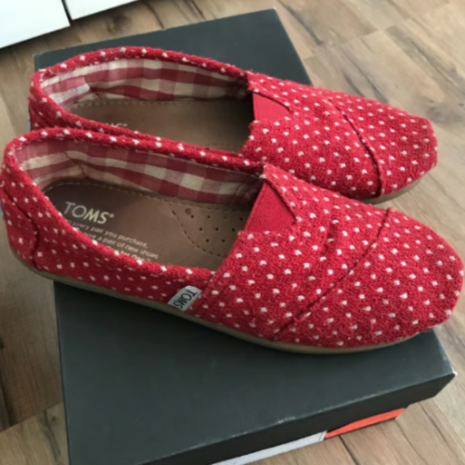 TOMS Red Dot Classic Slip On - Photo 2 view in Manhattan, NY