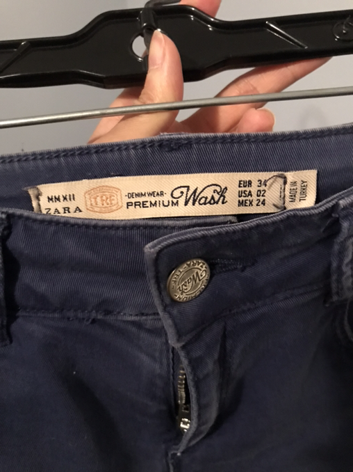 Women’s Zara Denim Wear Premium Wash Pant - Photo 4 view in Manhattan, NY