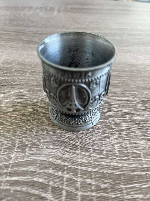 Vintage Paris Souvenir Shot Glass （Brand New）