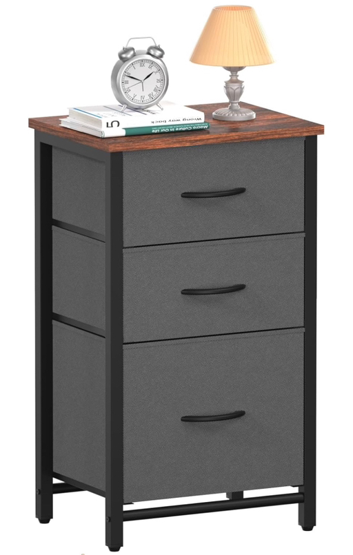 3-drawer fabric storage