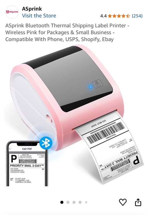 Bluetooth Thermal Label Printer
