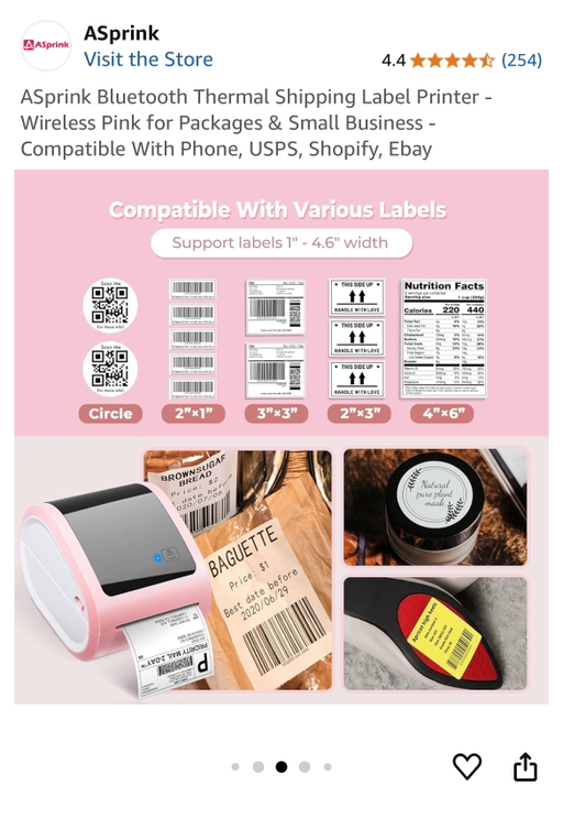 Bluetooth Thermal Label Printer - Photo 3 view in Manhattan, NY