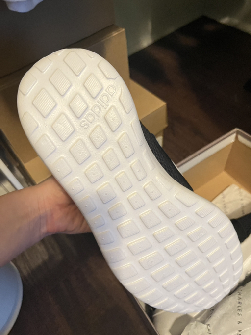 Black Adidas slip-on sneakers - Photo 2 view in Manhattan, NY