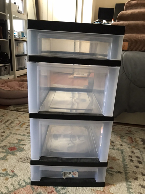 4 Drawers Plastic Storage
