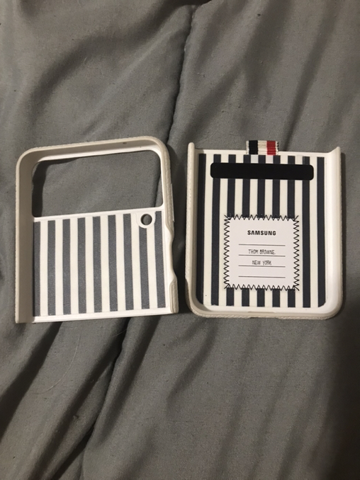 Thom Browne Galaxy Z Flip 3 Case – Limited Edition – Case Only - Photo 2 view in Manhattan, NY