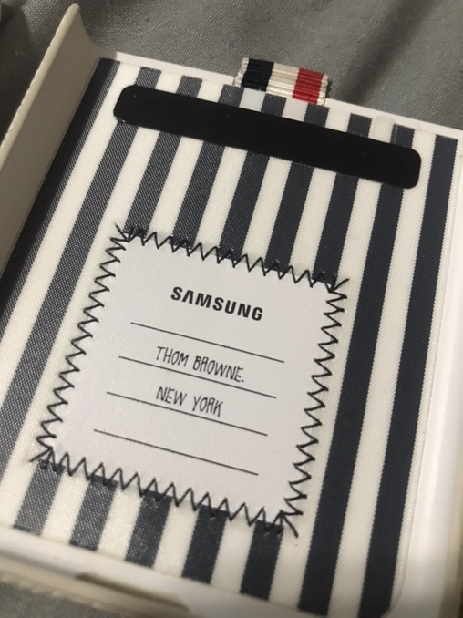 Thom Browne Galaxy Z Flip 3 Case – Limited Edition – Case Only - Photo 3 view in Manhattan, NY