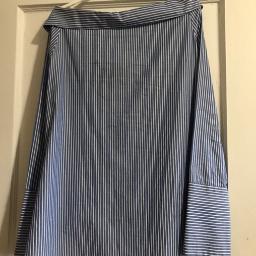 Zara Trafaluc Collection Striped Shirt – Size Small – Open Shoulder  - Photo 2 view in Manhattan, NY