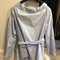 Zara Trafaluc Collection Wrap Shirt – Light Blue – Size XS - Photo 2 view in Manhattan, NY