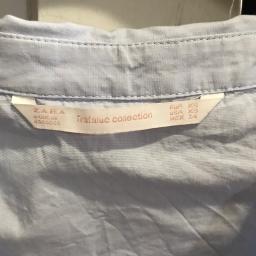 Zara Trafaluc Collection Wrap Shirt – Light Blue – Size XS - Photo 5 view in Manhattan, NY
