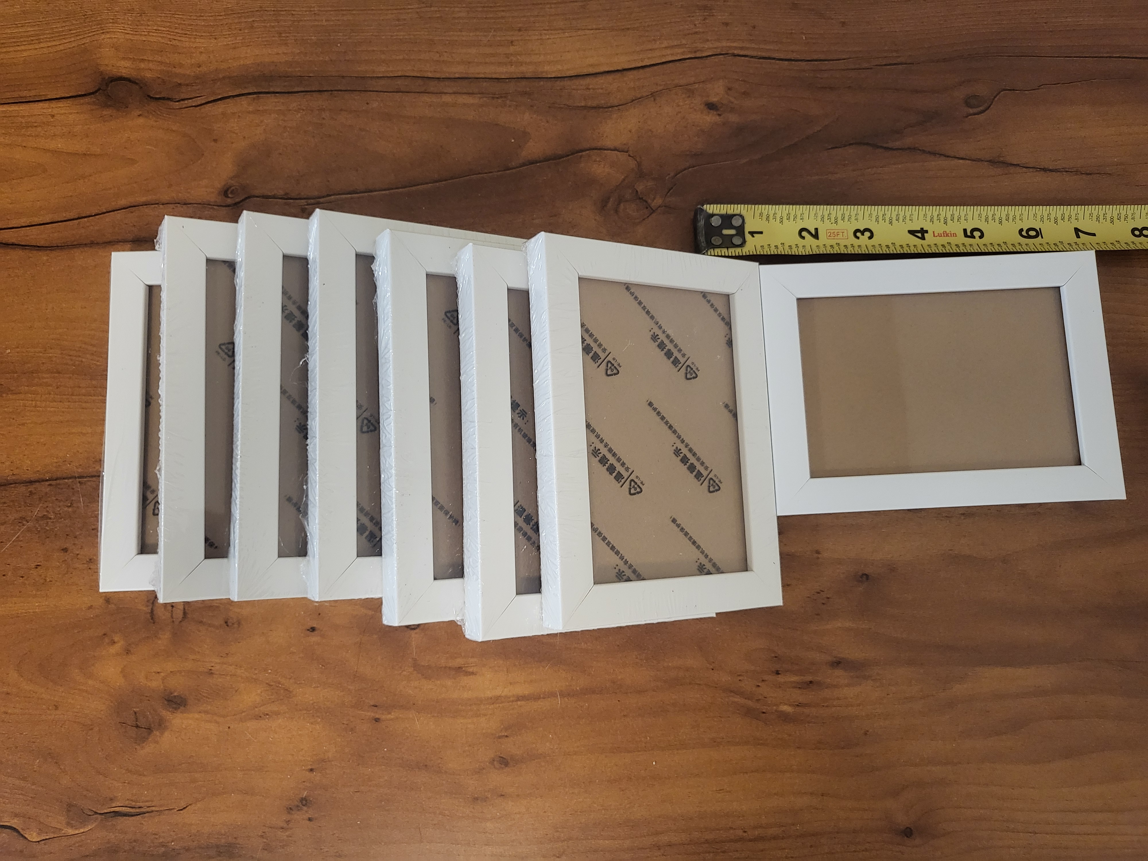 white photo frame 8 pieces. - Photo 3 view in Manhattan, NY