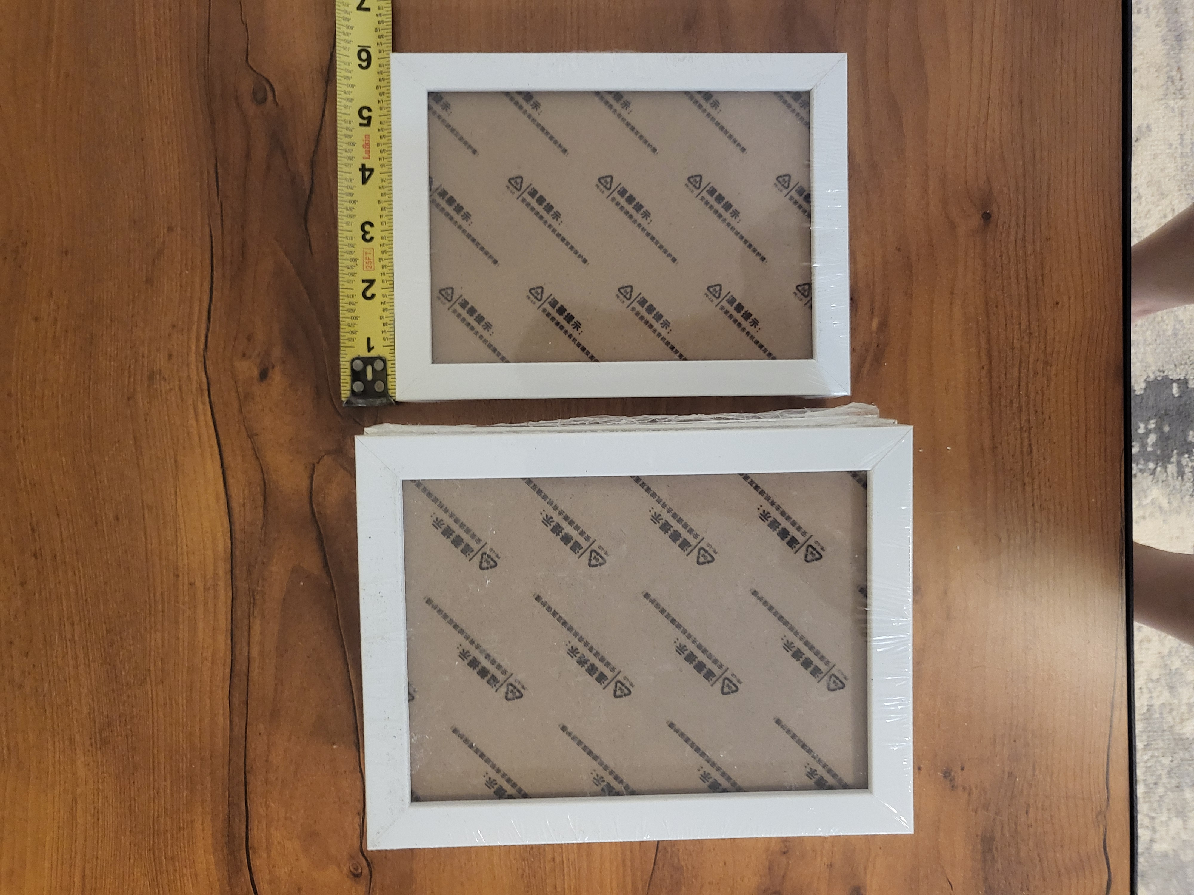 white photo frame 7 pieces