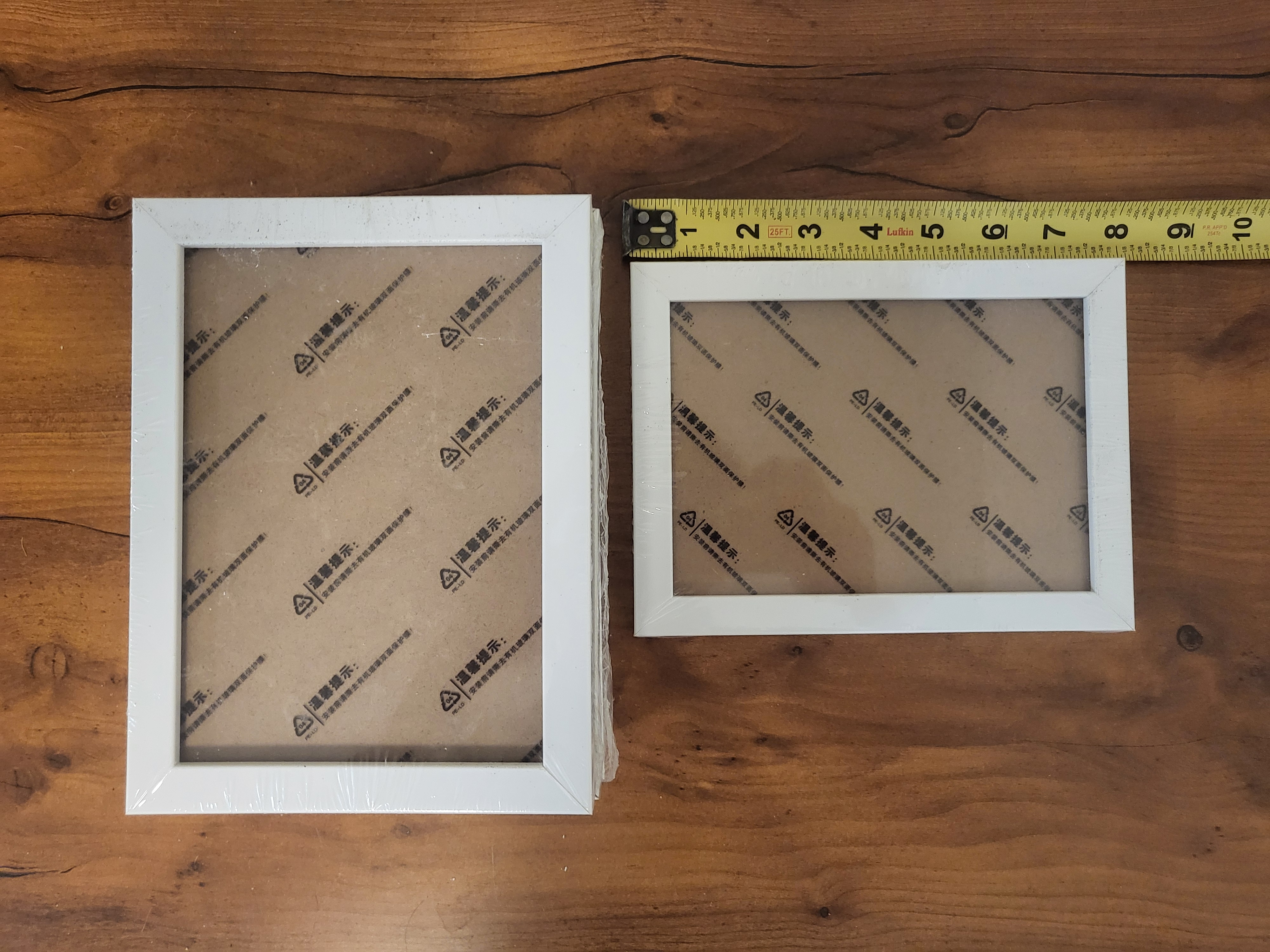 white photo frame 7 pieces - Photo 2 view in Manhattan, NY