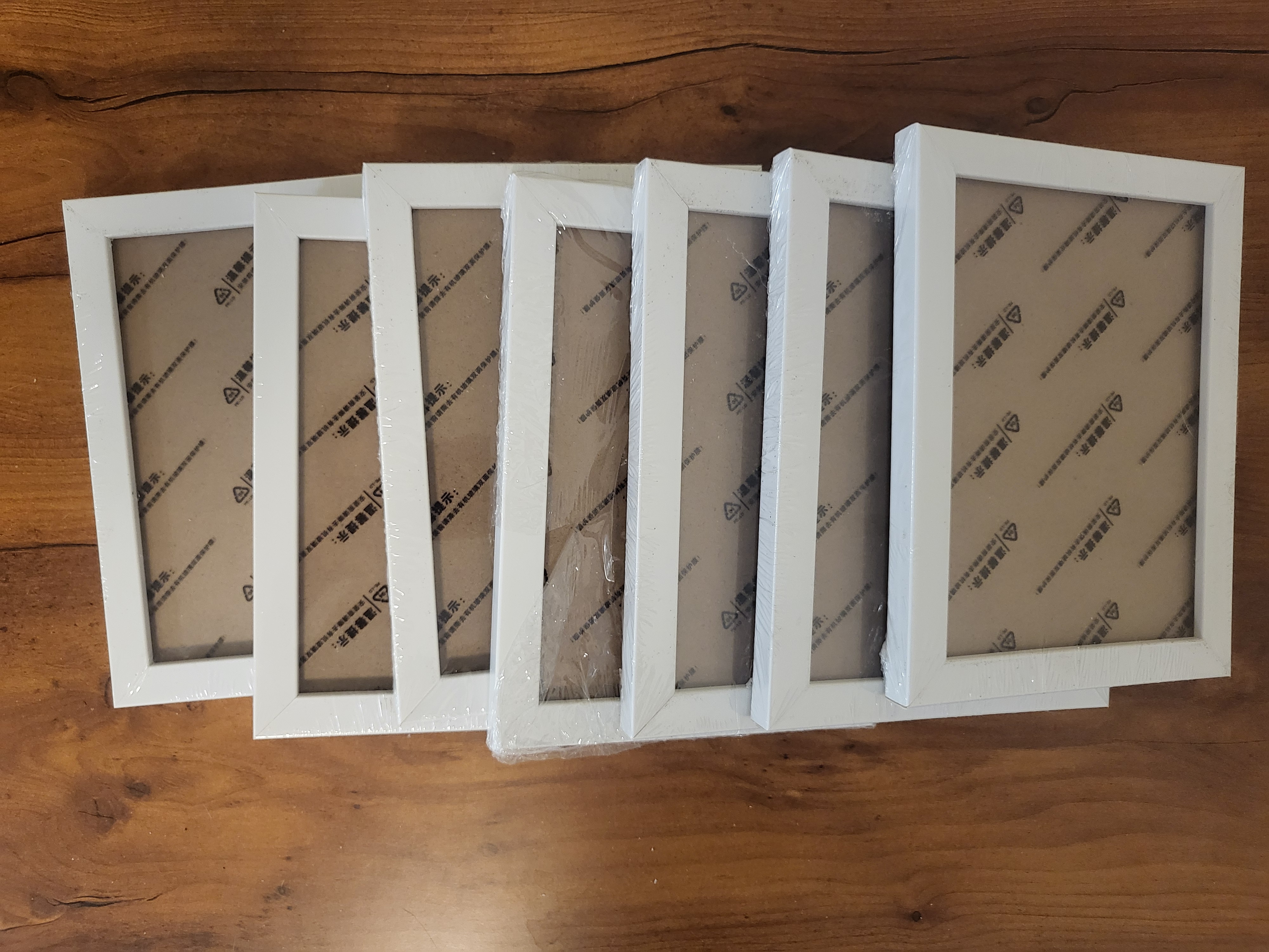 white photo frame 7 pieces - Photo 3 view in Manhattan, NY