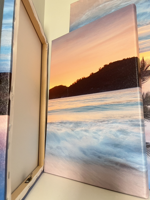 Printed Sunset Beach Painting - Photo 2 view in Hudson County, NJ