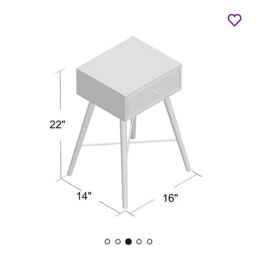 Mid-Century Side Table - Photo 6 view in Queens, NY