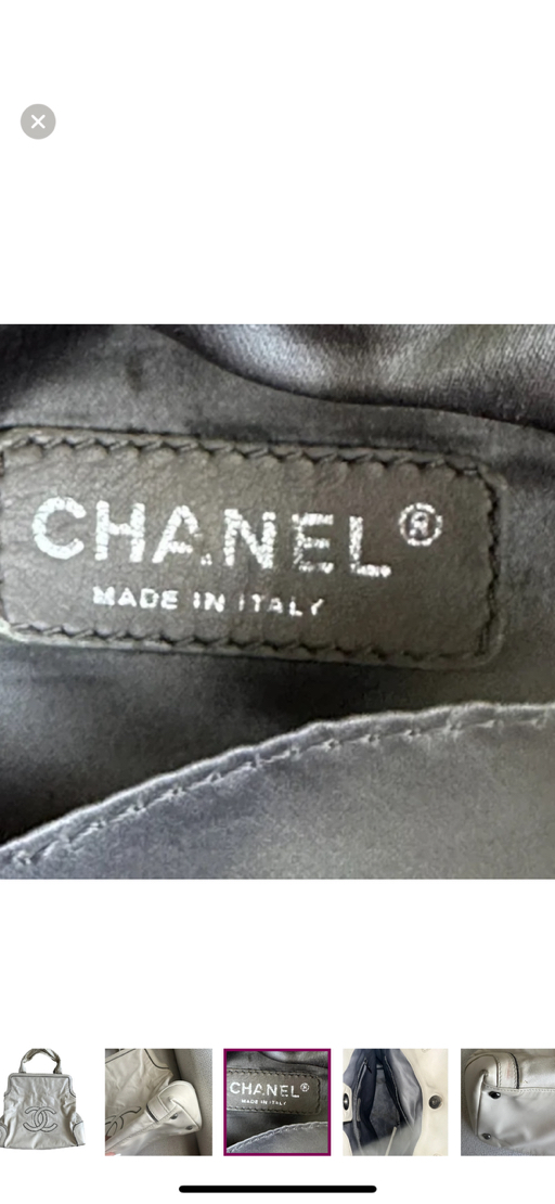 Vintage CHANEL tote bag  - Photo 3 view in Manhattan, NY