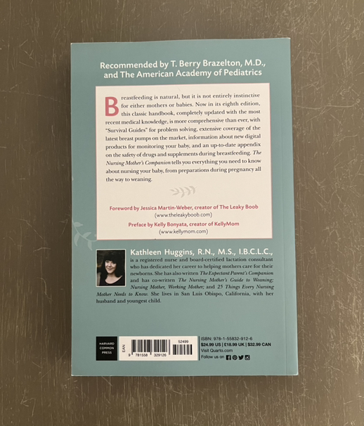 The Nursing Mother's Companion (8th Edition, like new) - Photo 3 view in Queens, NY