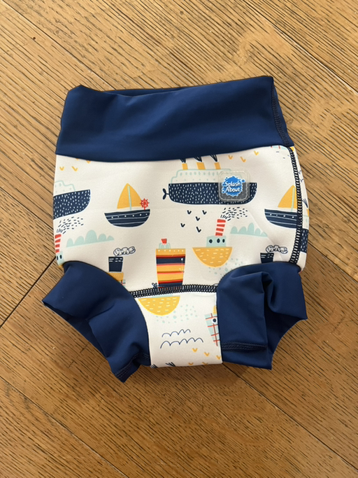 Splash About Happy Nappy Duo Reusable Swim Diaper, Size 12-24 Months